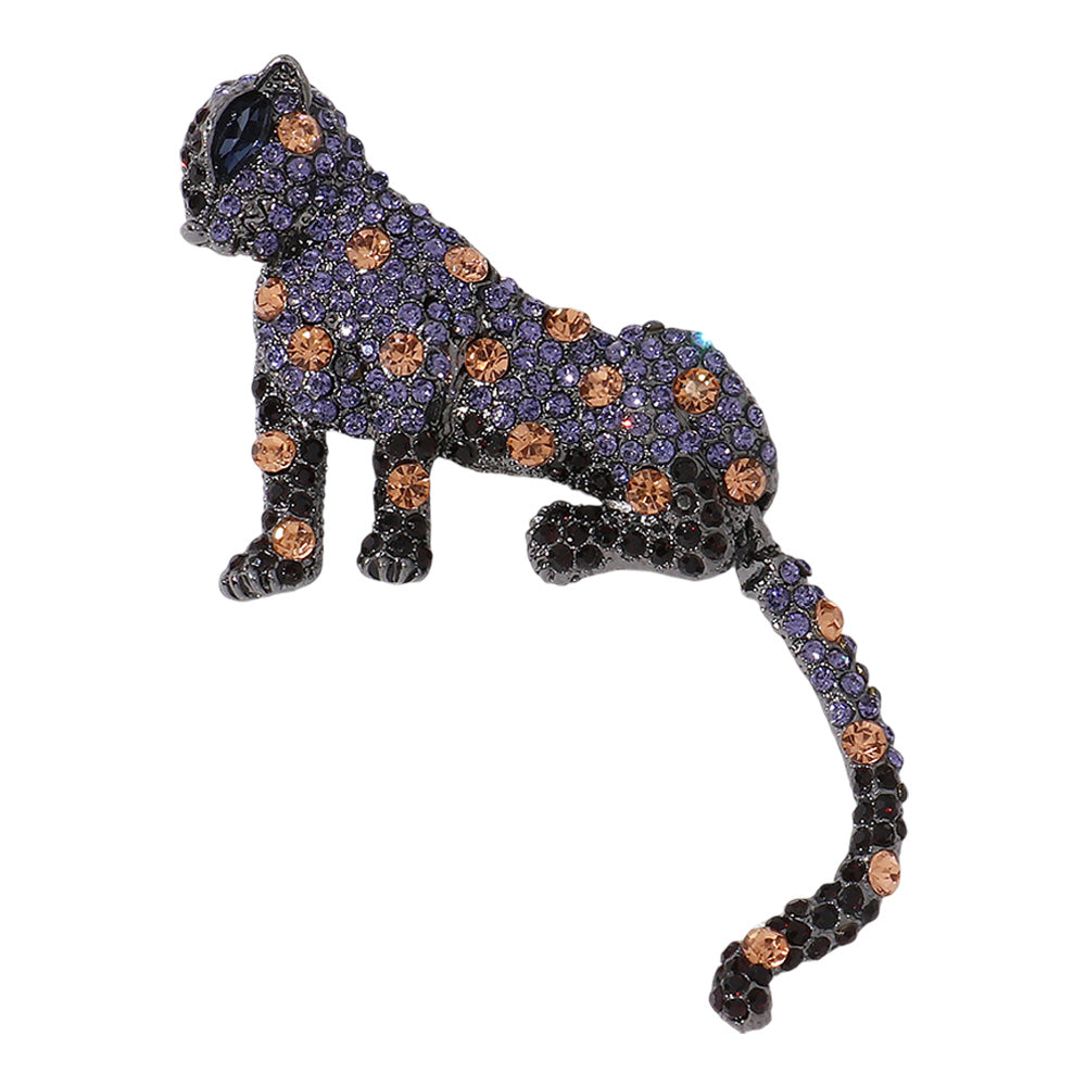 ARATA LEOPARD BROOCH