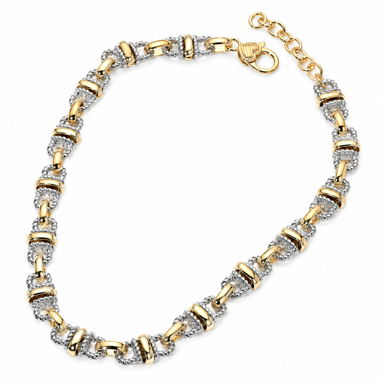AUDRINA TWO-TONE NECKLACE