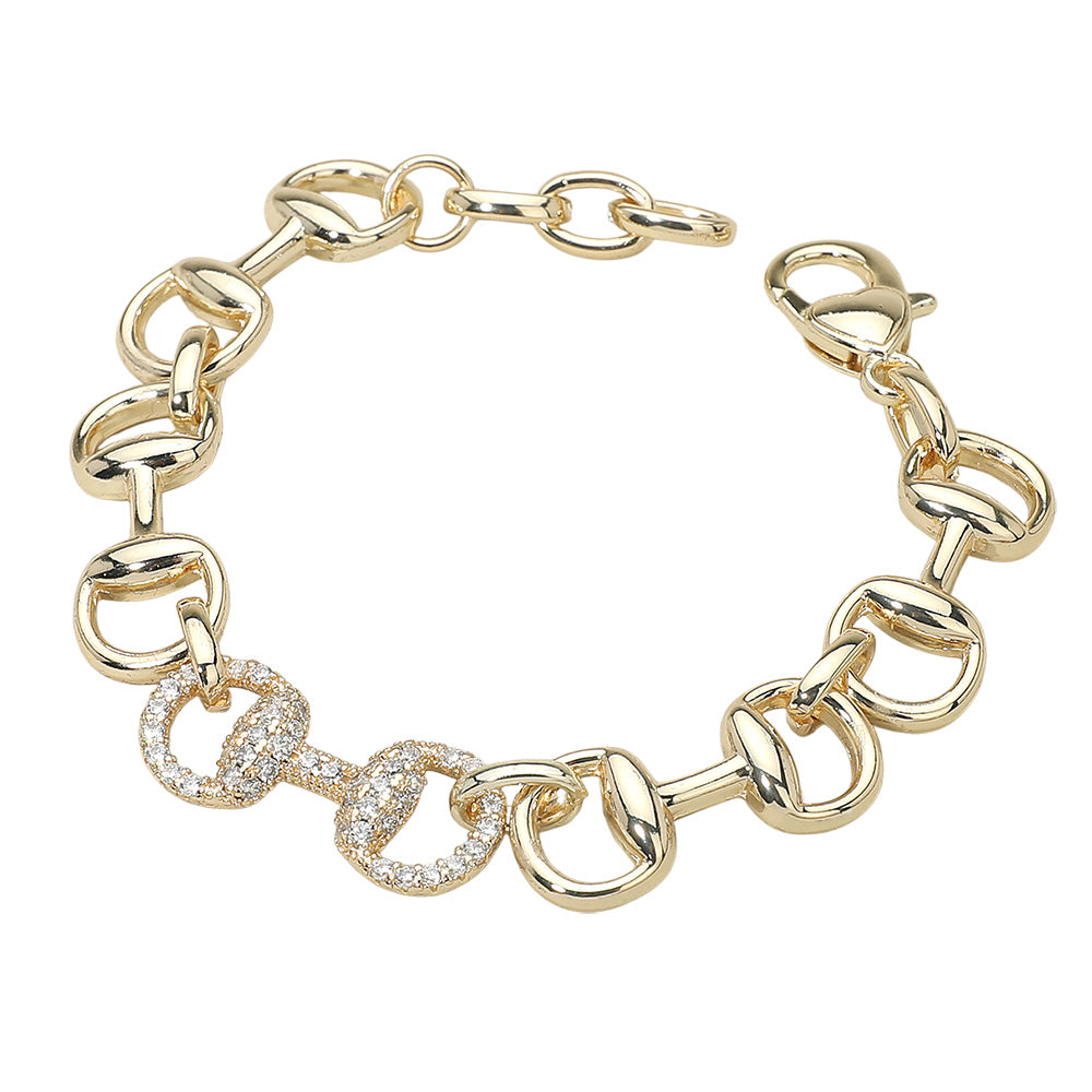 BELLAMY HORSEBIT BRACELET