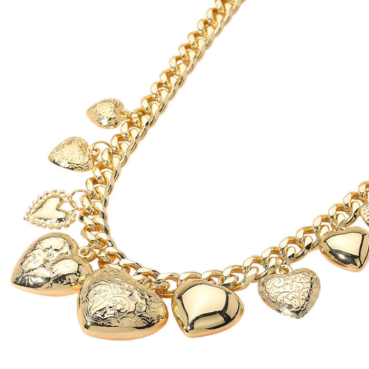 BELLAMY HEARTS NECKLACE