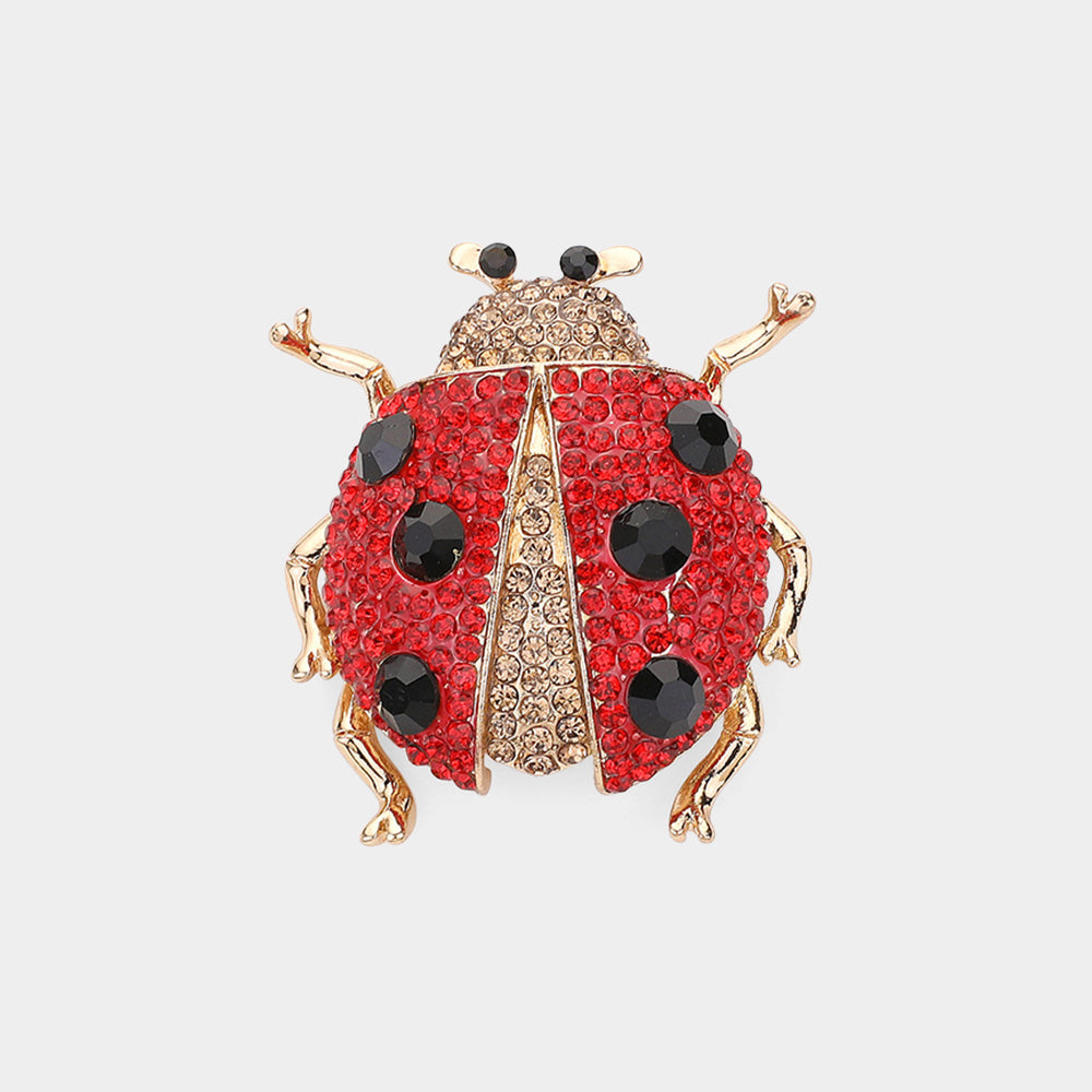 EKA LADYBUG BROOCH