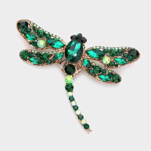 ENCHANTED DRAGONFLY BROOCH
