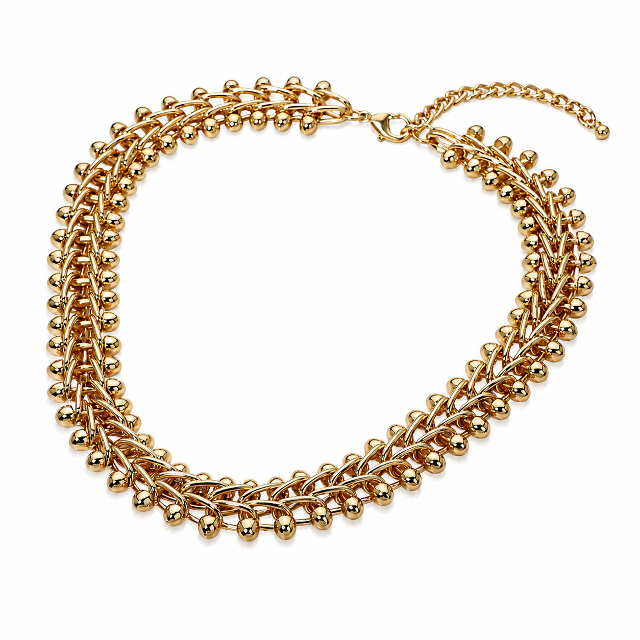 ADRIENNE SCULPTED NECKLACE