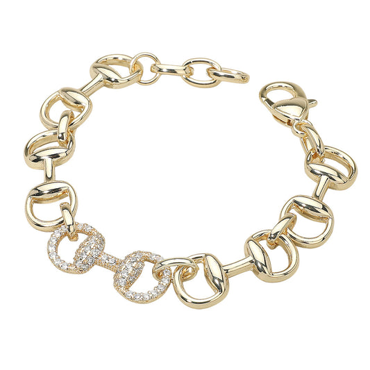 BELLAMY HORSEBIT BRACELET