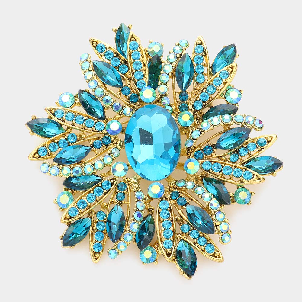 FLOWER BROOCH - STYLE 829