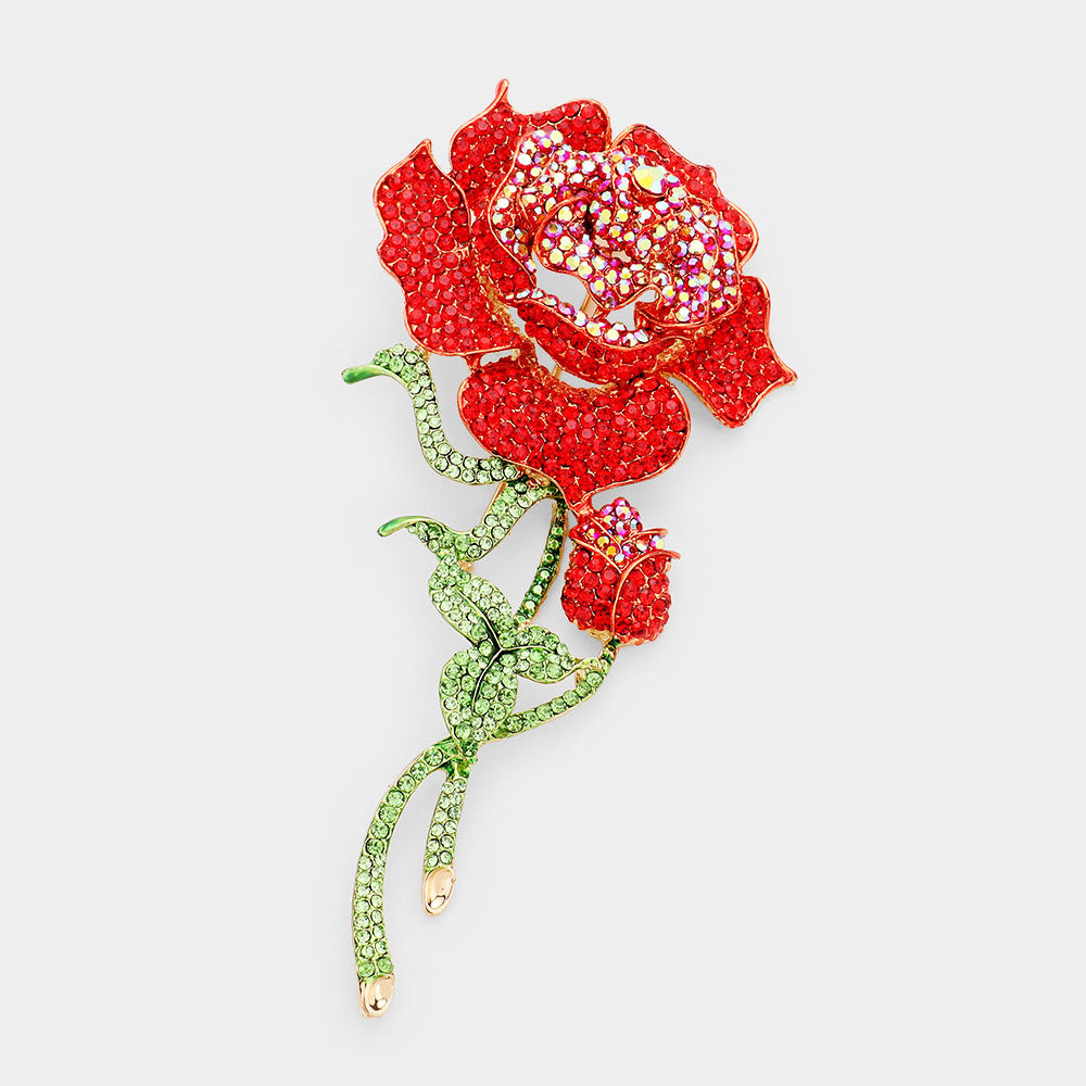 CRYSTAL BROOCH - STYLE 226