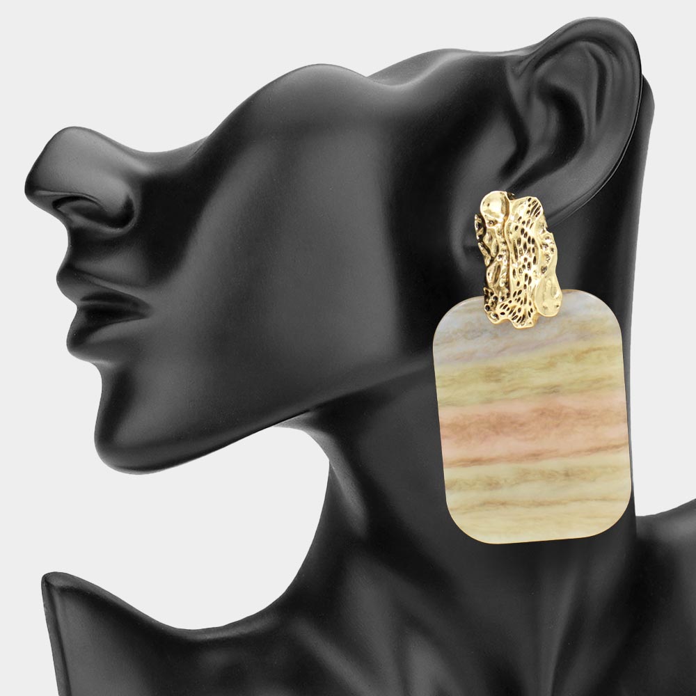 CITY CHIC RECTANGLE DROPS