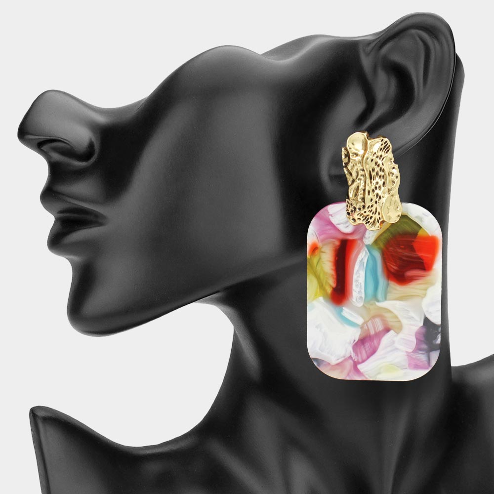 CITY CHIC RECTANGLE DROPS