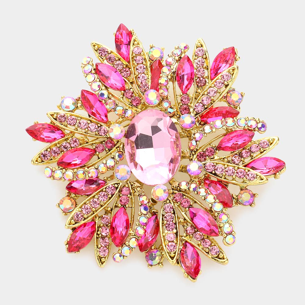 FLOWER BROOCH - STYLE 829