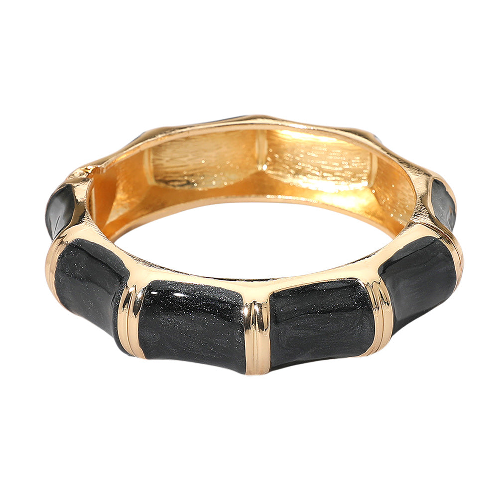 GLITTER WAVE BAMBOO BRACELET