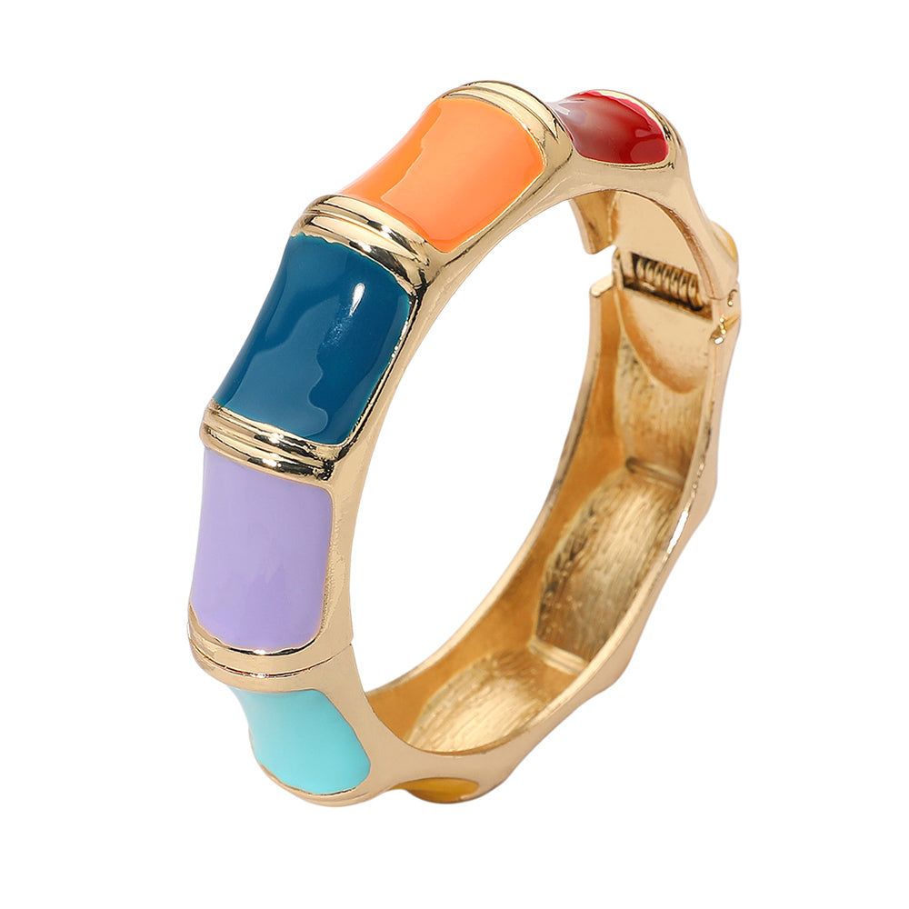 GLITTER WAVE BAMBOO BRACELET