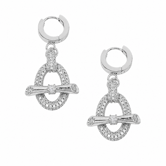 LAURENT TOGGLE EARRINGS
