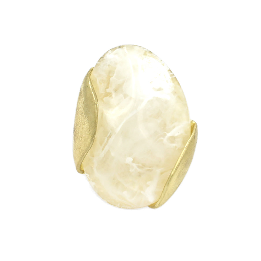 MARZELLE SCULPTED RESIN STATEMENT RING