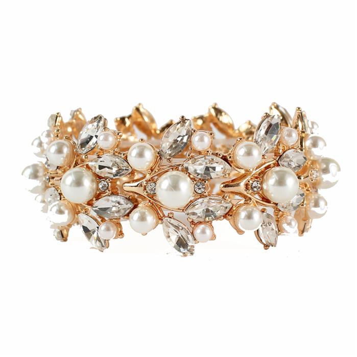 MATTIA BRACELET - WHITE/SILVER