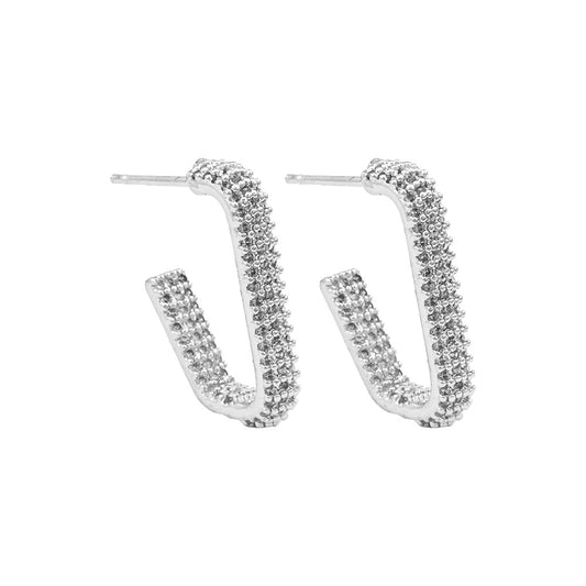 MODERN MUSE GEO HOOPS