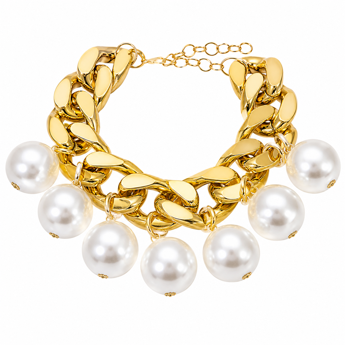 MONACO PEARL DROP NECKLACE SET