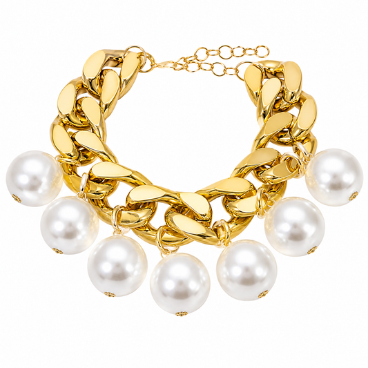 MONACO PEARL DROP NECKLACE SET