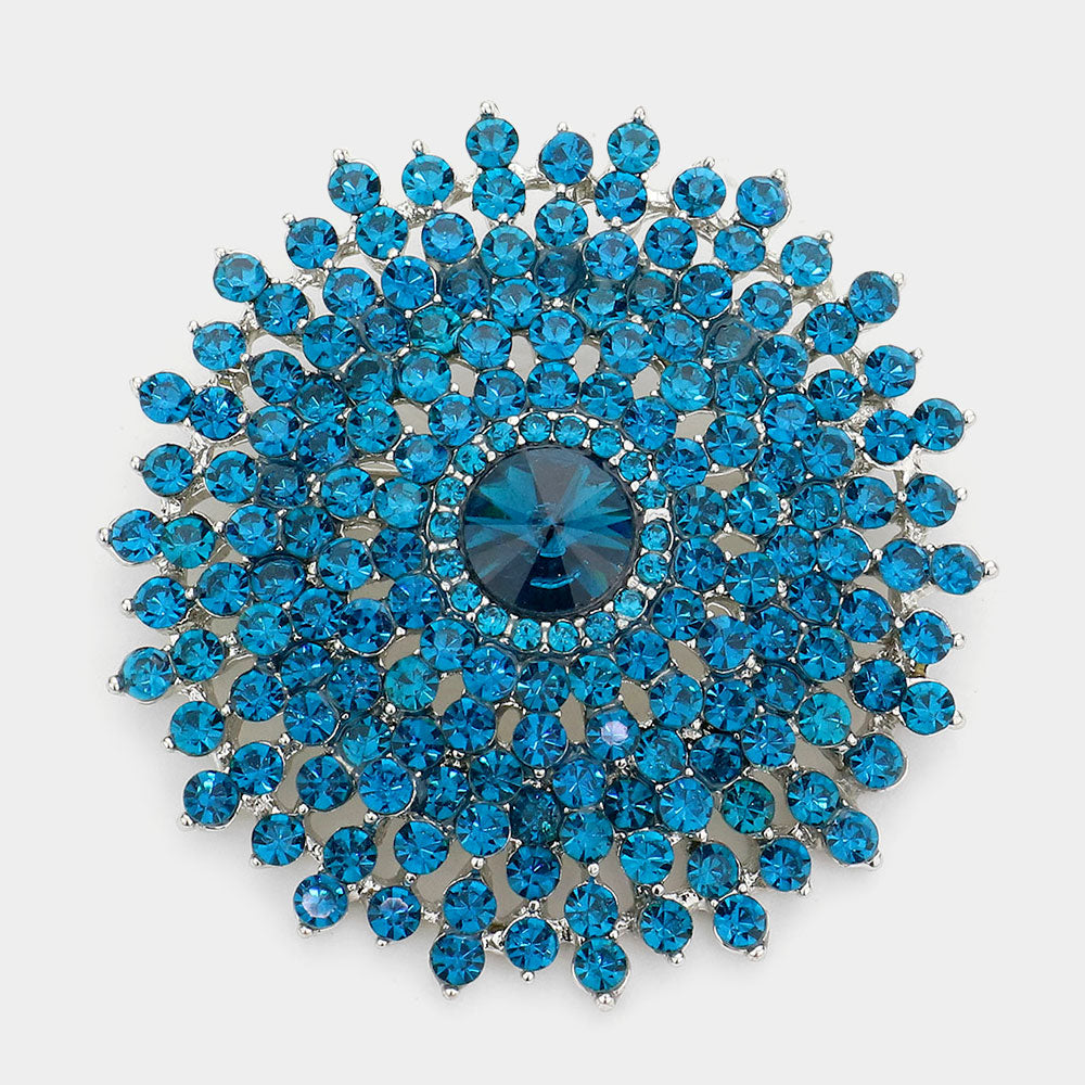 MOONLIGHT HALO BROOCH