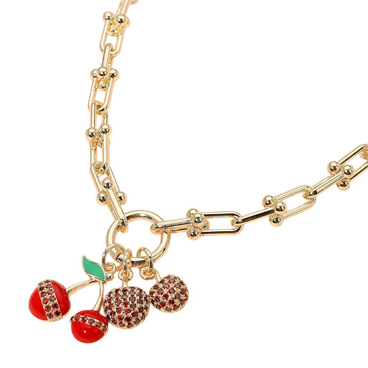 MORELLO CHERRY NECKLACE