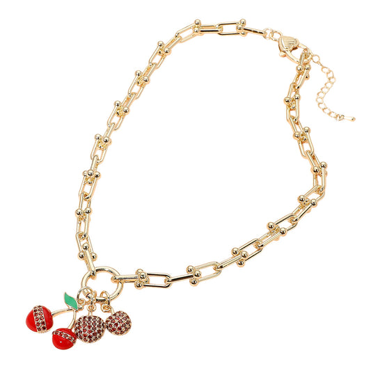 MORELLO CHERRY NECKLACE