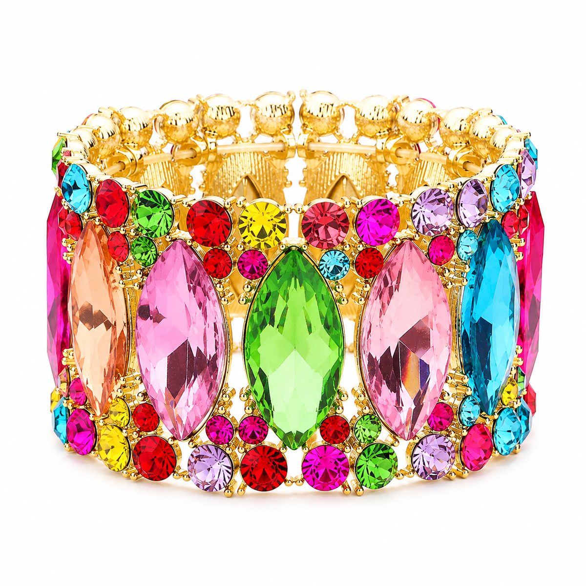 NADIA MARQUISE STATEMENT BRACELET