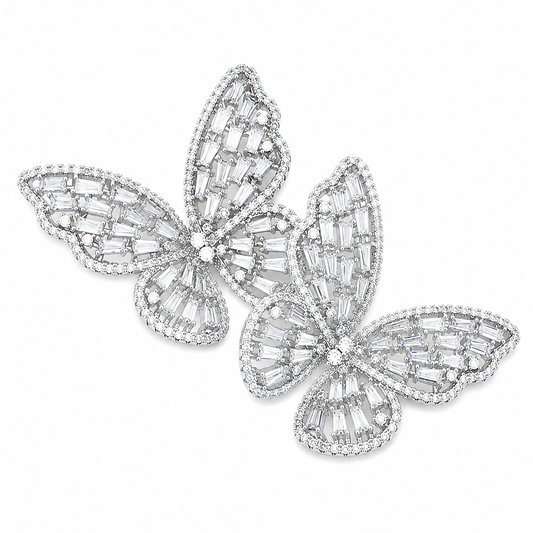 TAMARA CRYSTAL BUTTERFLY EARRINGS