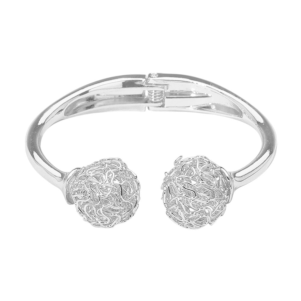 TWISTED BALL CUFF