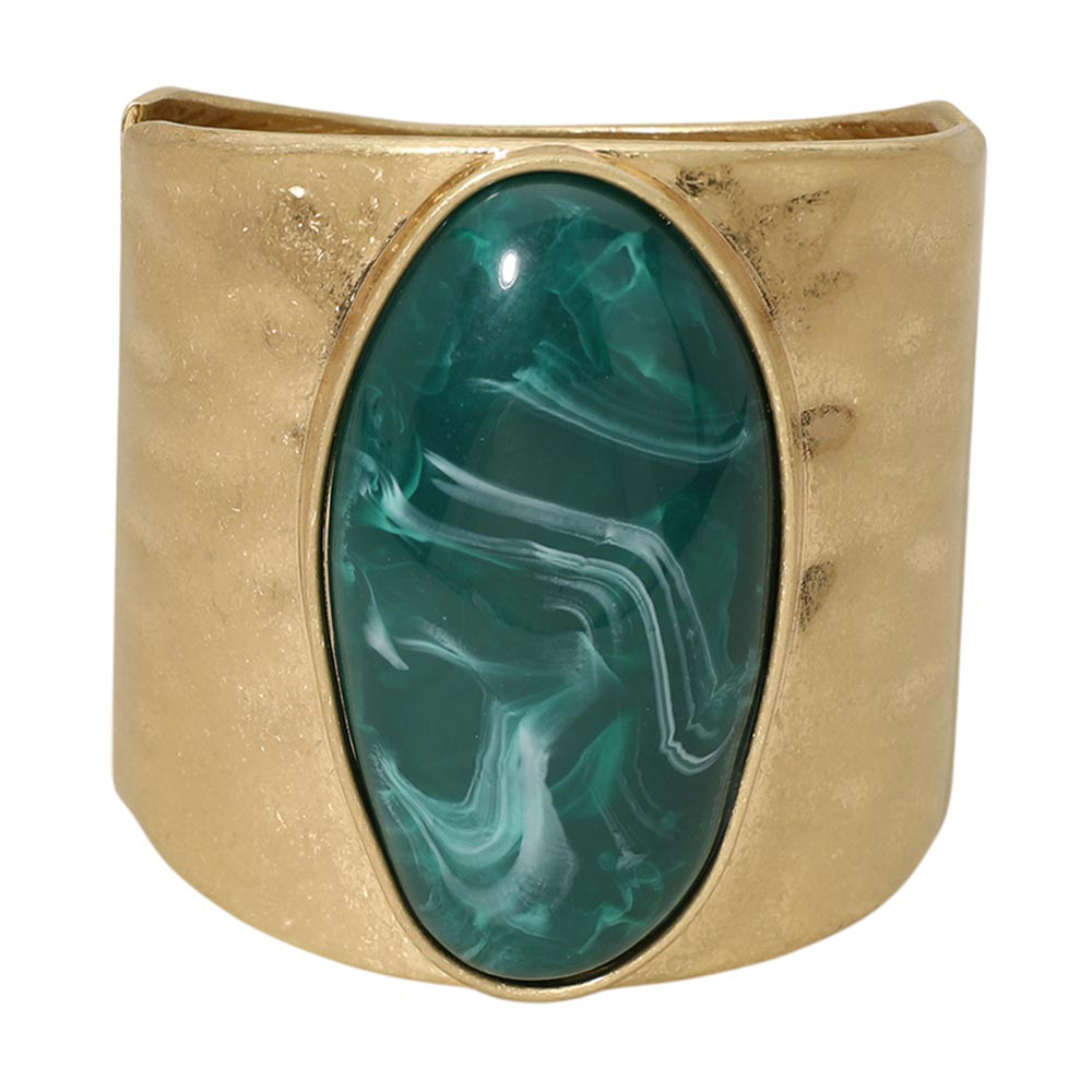 VALCOUR OVAL STATEMENT BANGLE
