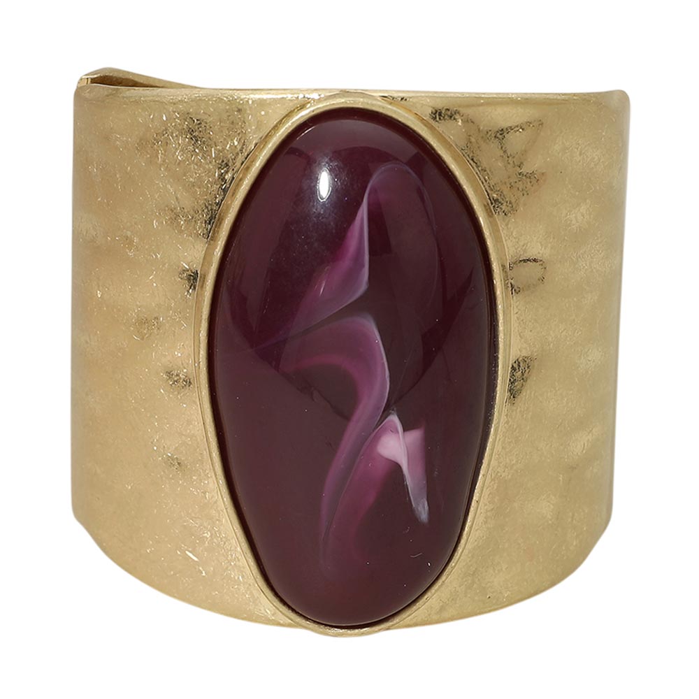 VALCOUR OVAL STATEMENT BANGLE
