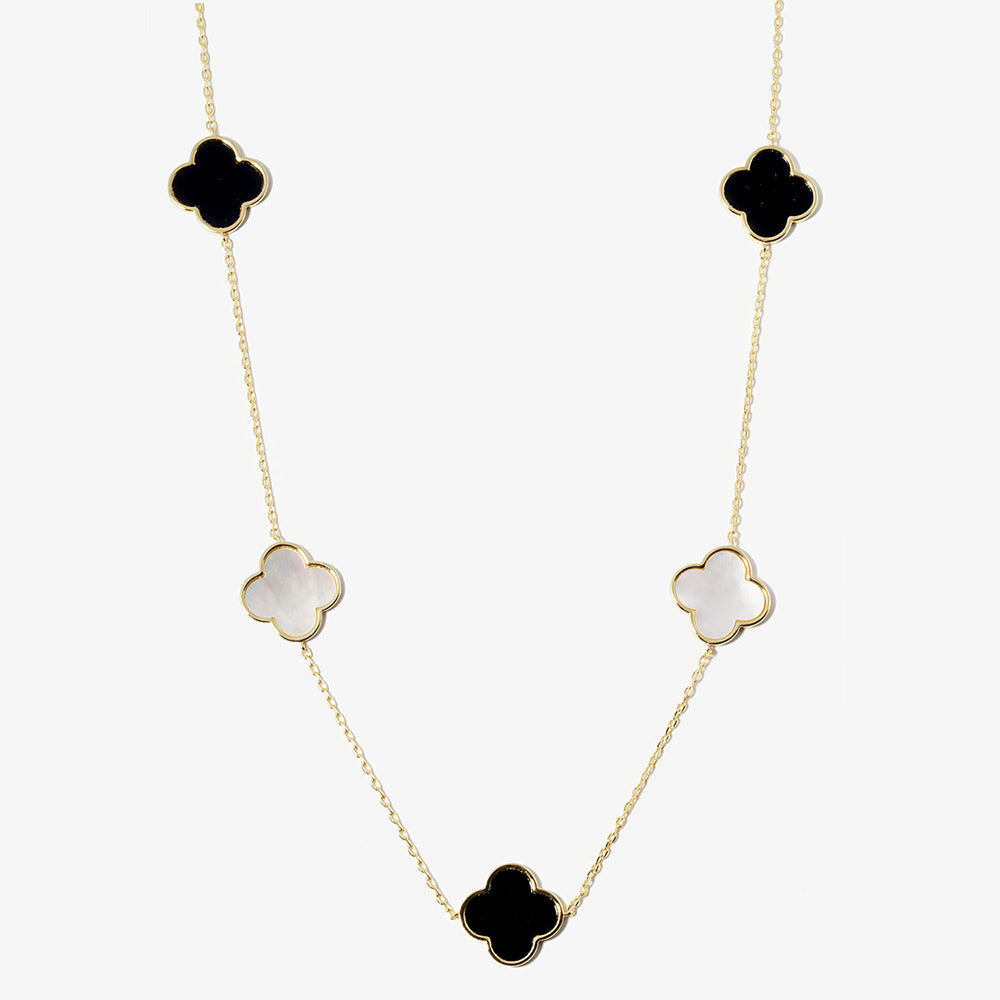 VENAY QUATREFOIL NECKLACE