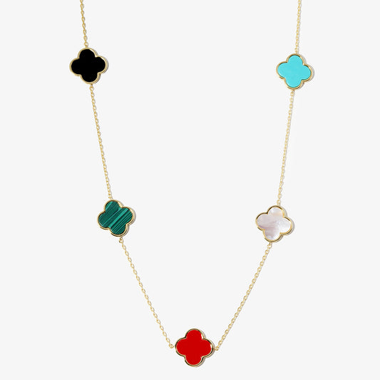 VENAY QUATREFOIL NECKLACE