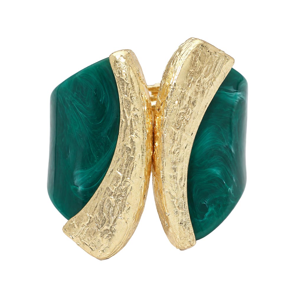 VALLIER SCULPTED HINGED BANGLE