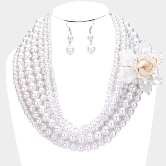 WISTAR NECKLACE - WHITE