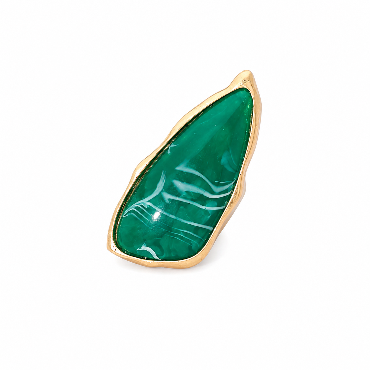 ZOLA ABSTRACT STONE STATEMENT RING