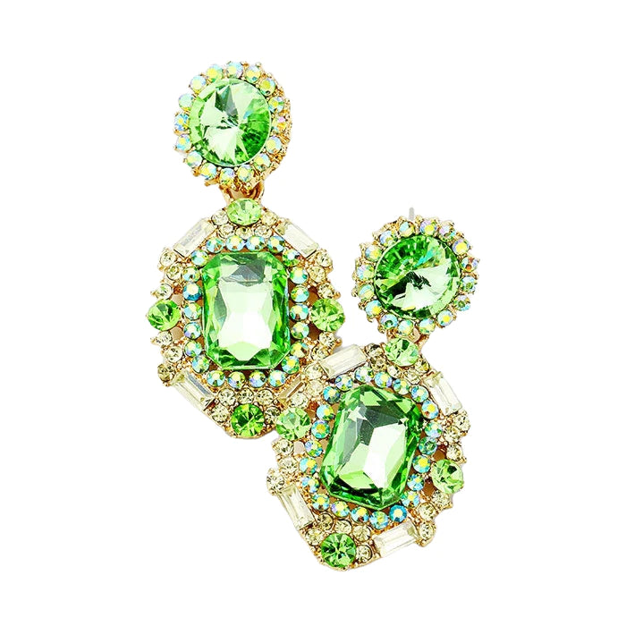 BESTE EARRINGS - GREEN