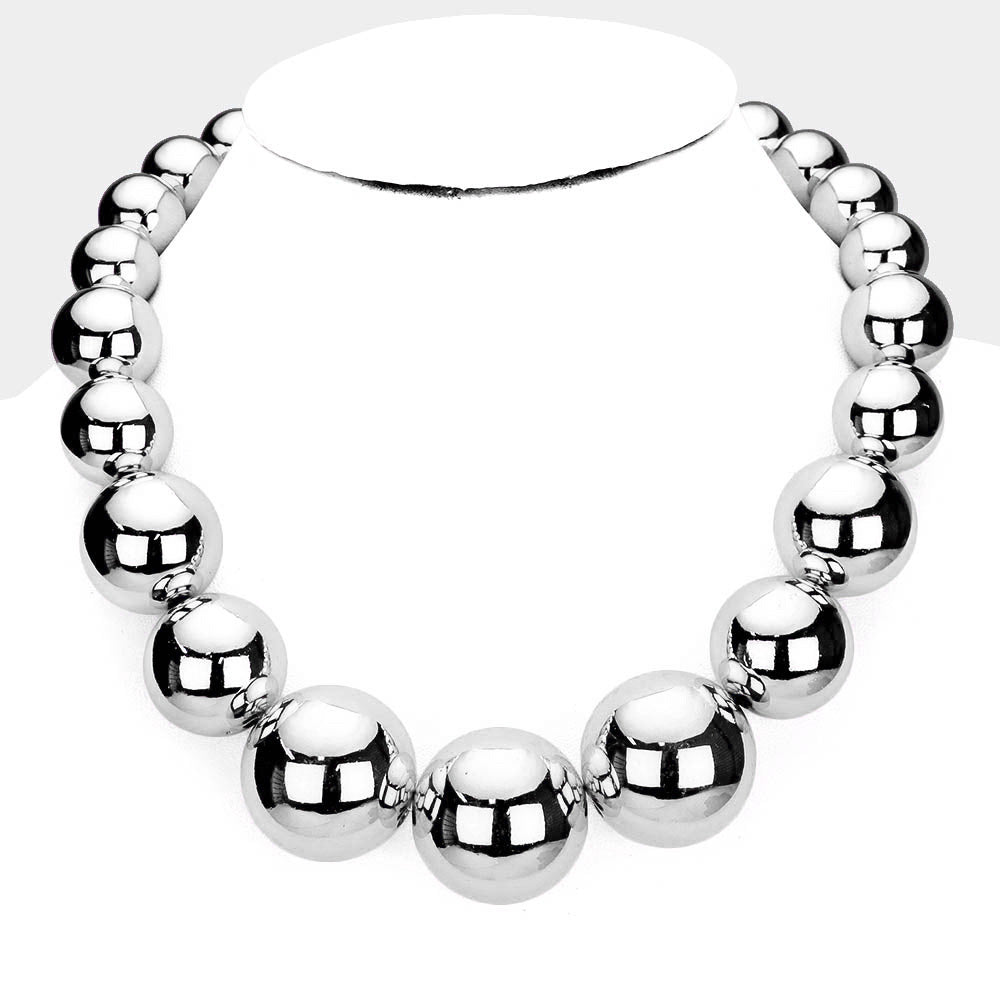 DIONNE NECKLACE - RHODIUM