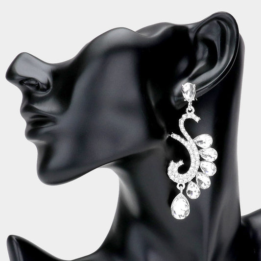 LANA EARRINGS - SILVER