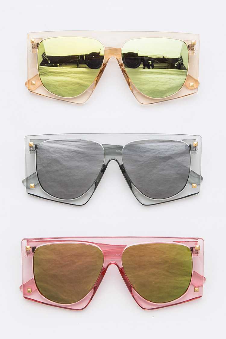 LUNA MIRRORED SHADES