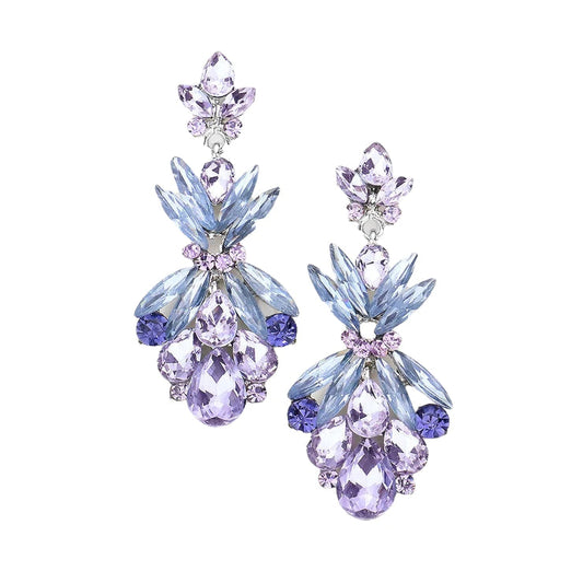 NELA EARRINGS - VIOLET