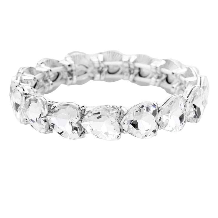 CRYSTAL HEARTS BRACELET