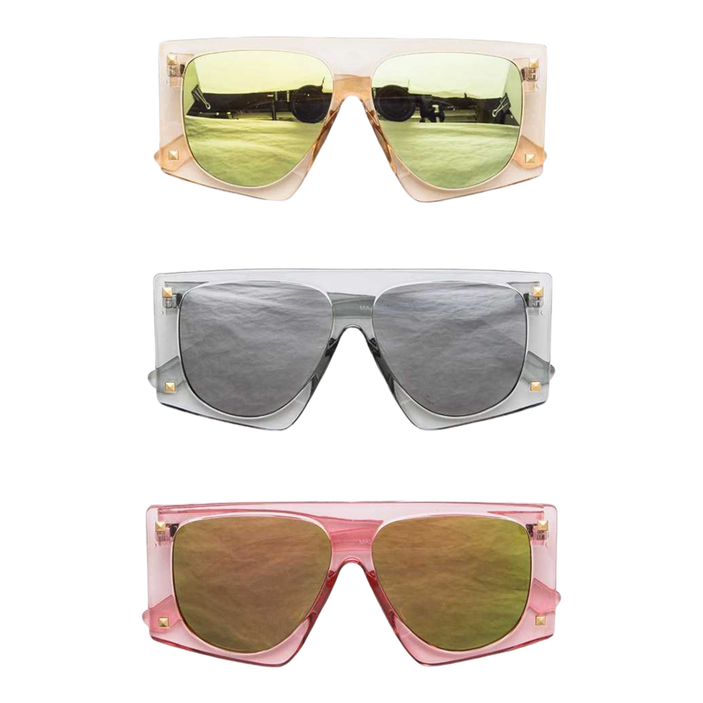 LUNA MIRRORED SUNGLASSES