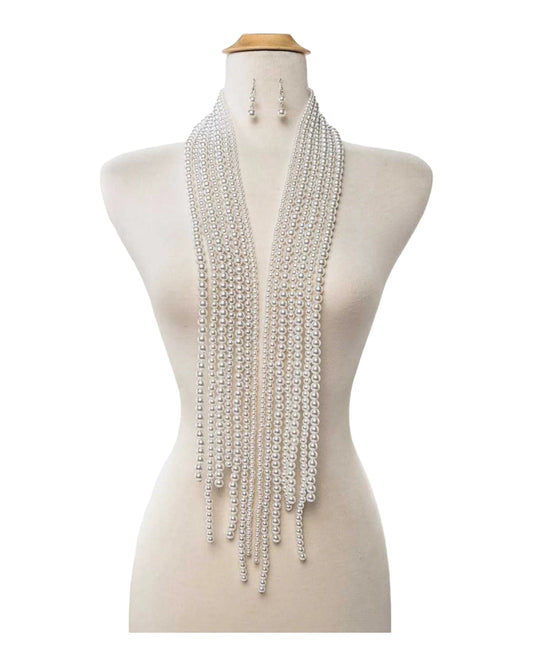 SAVANNAH NECKLACE - WHITE