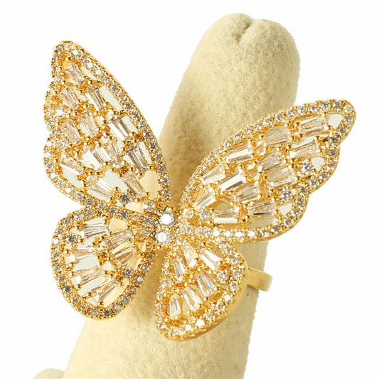 TAMARA BUTTERFLY RING - GOLD